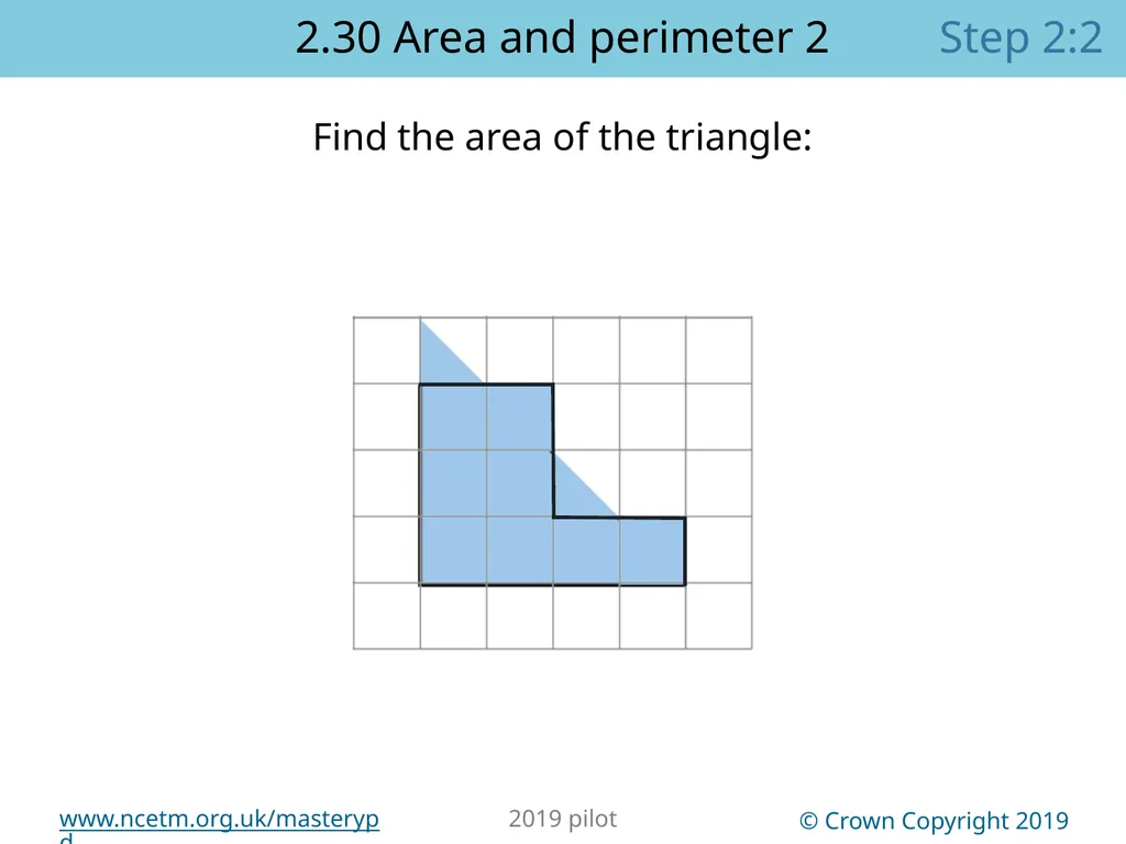 2.30 Multiplicative contexts: area and perimeter 2 - slide 26 of 67