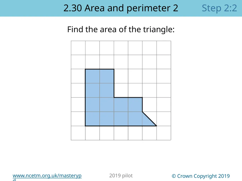 2.30 Multiplicative contexts: area and perimeter 2 - slide 27 of 67