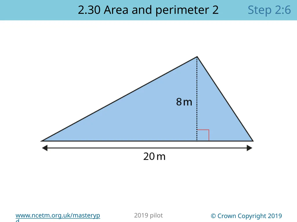2.30 Multiplicative contexts: area and perimeter 2 - slide 34 of 67
