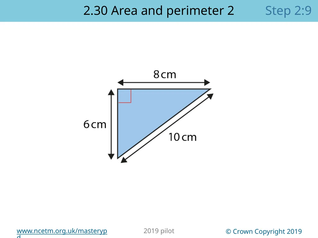 2.30 Multiplicative contexts: area and perimeter 2 - slide 39 of 67