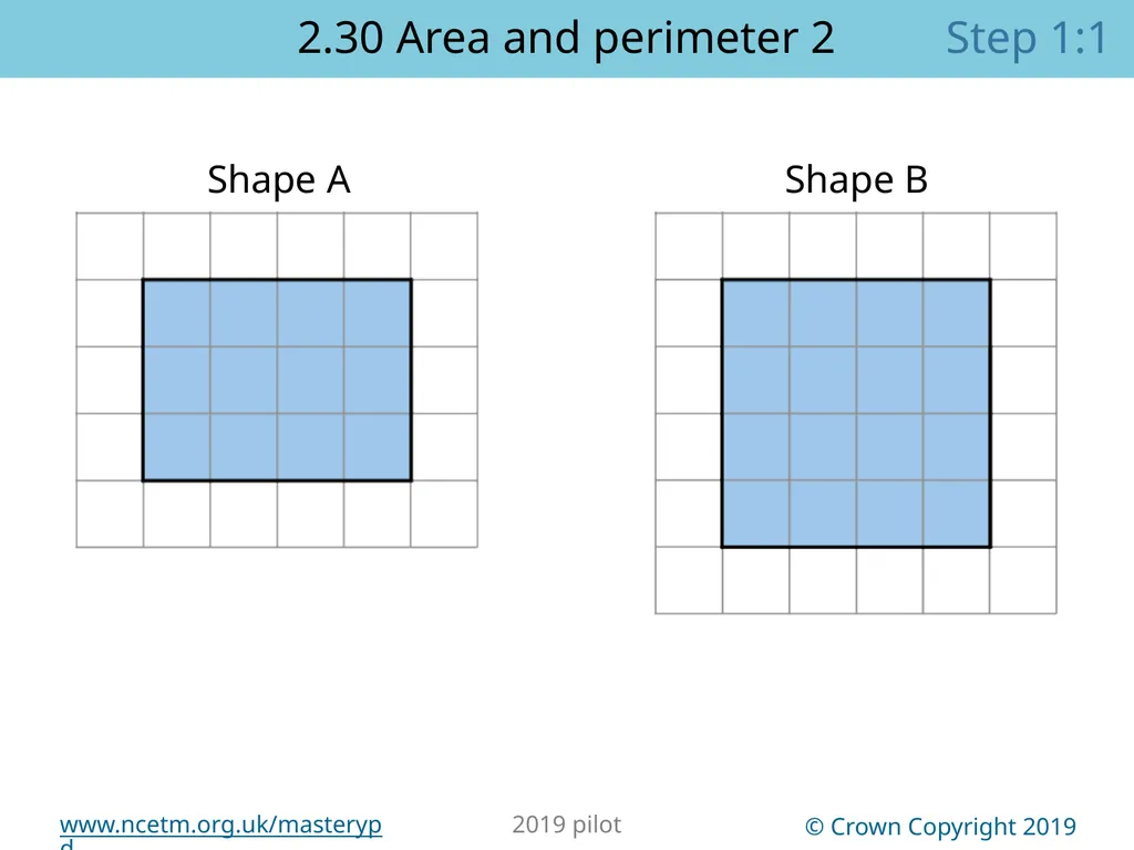 2.30 Multiplicative contexts: area and perimeter 2 - slide 4 of 67
