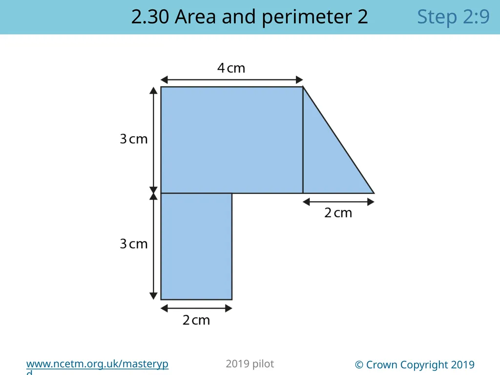 2.30 Multiplicative contexts: area and perimeter 2 - slide 40 of 67