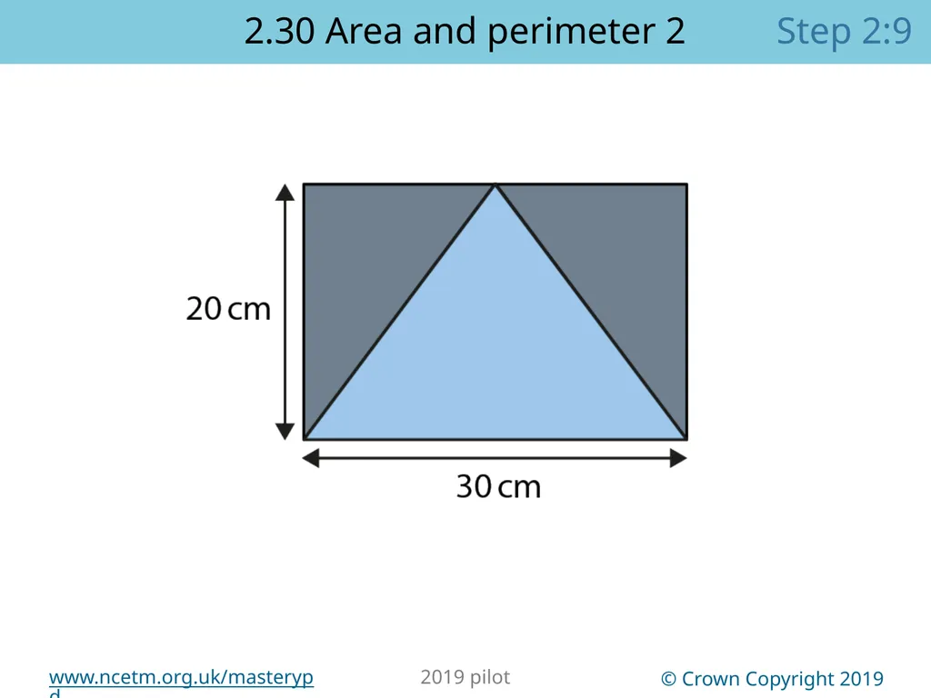 2.30 Multiplicative contexts: area and perimeter 2 - slide 41 of 67