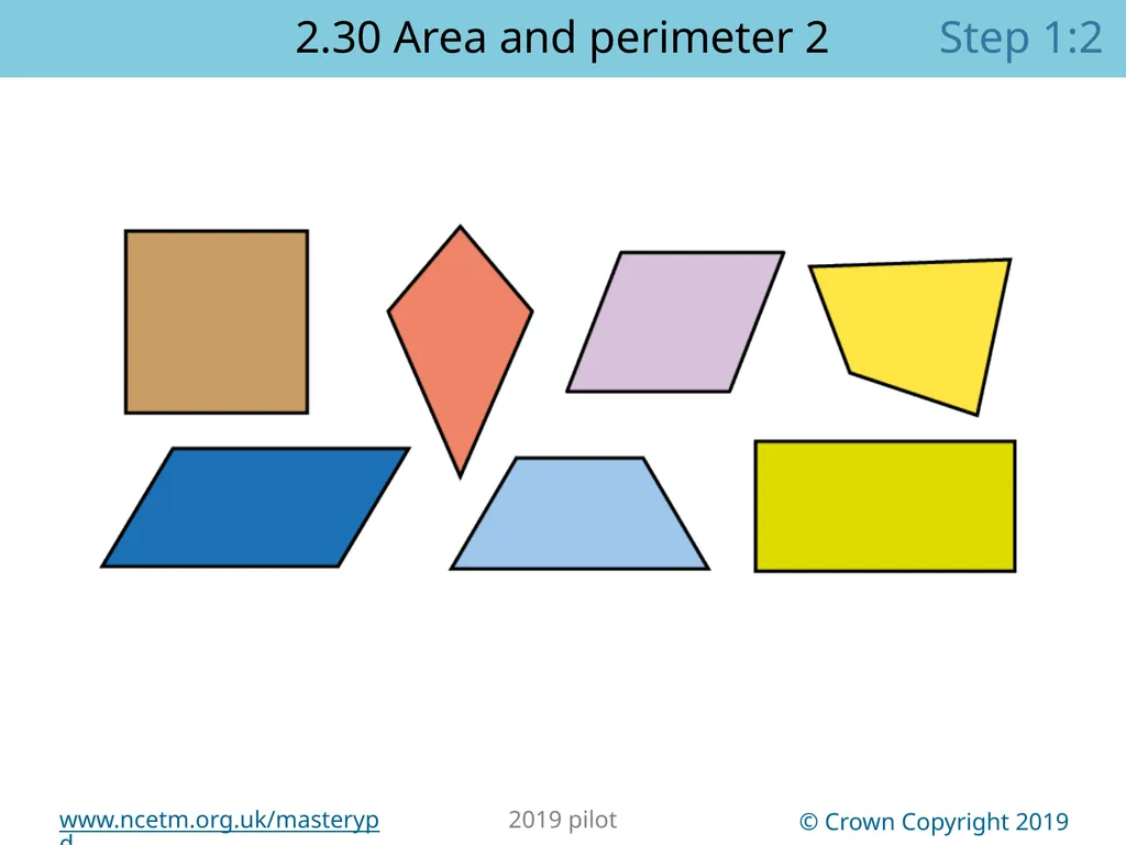 2.30 Multiplicative contexts: area and perimeter 2 - slide 8 of 67