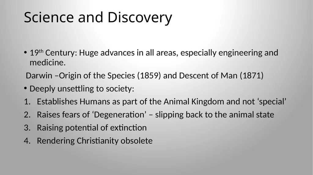 Dr Jekyll and Mr Hyde: Contexts Wednesday, 17 - slide 6 of 20
