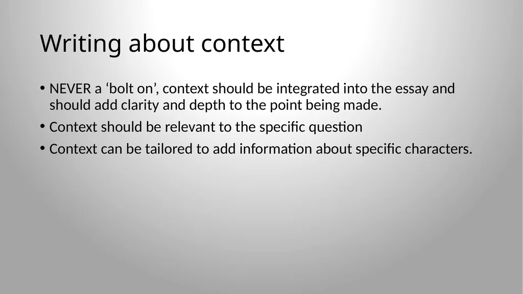 Dr Jekyll and Mr Hyde: Contexts Wednesday, 17 - slide 4 of 20
