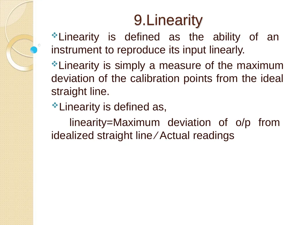 Characteristics of Instruments Kanchan Deptt of - slide 17 of 32