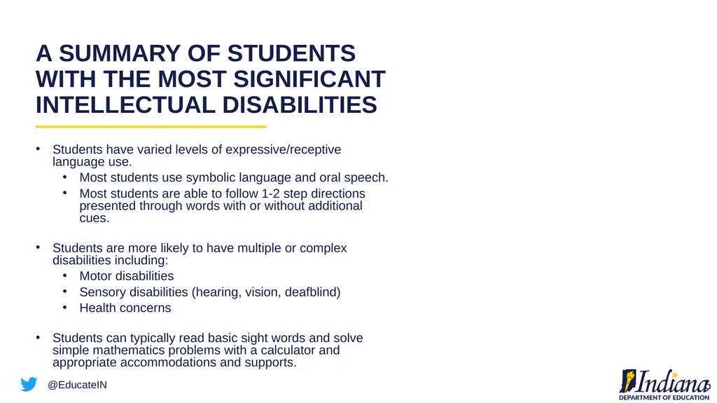The Learner Characteristics Inventory Stephanie - slide 6 of 20