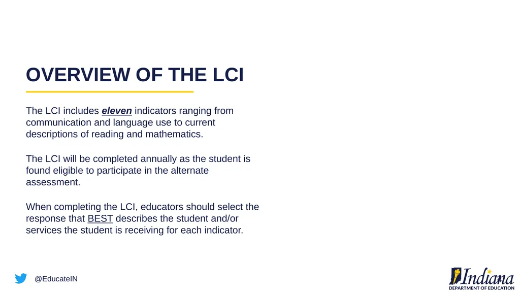 The Learner Characteristics Inventory Stephanie - slide 4 of 20
