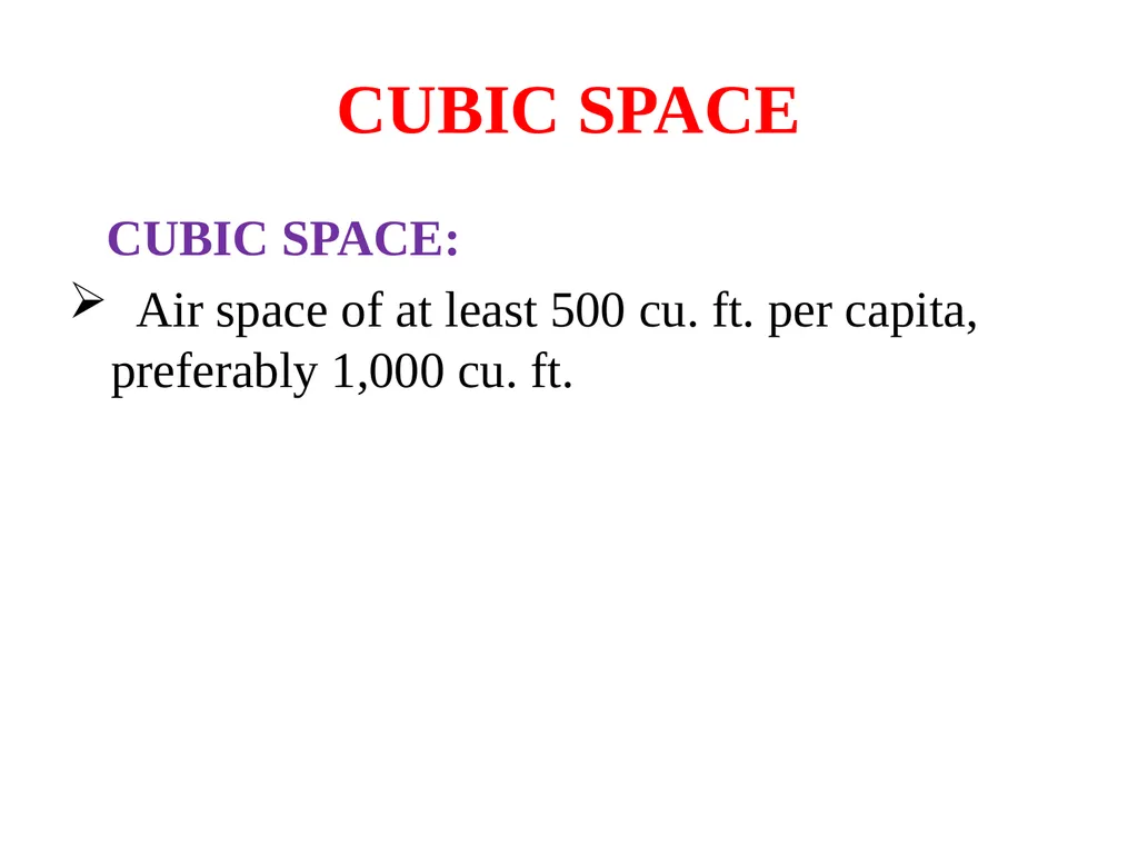 PHYSICAL ENVIRONMENT LIGHT, VENTILATION AND - slide 122 of 149