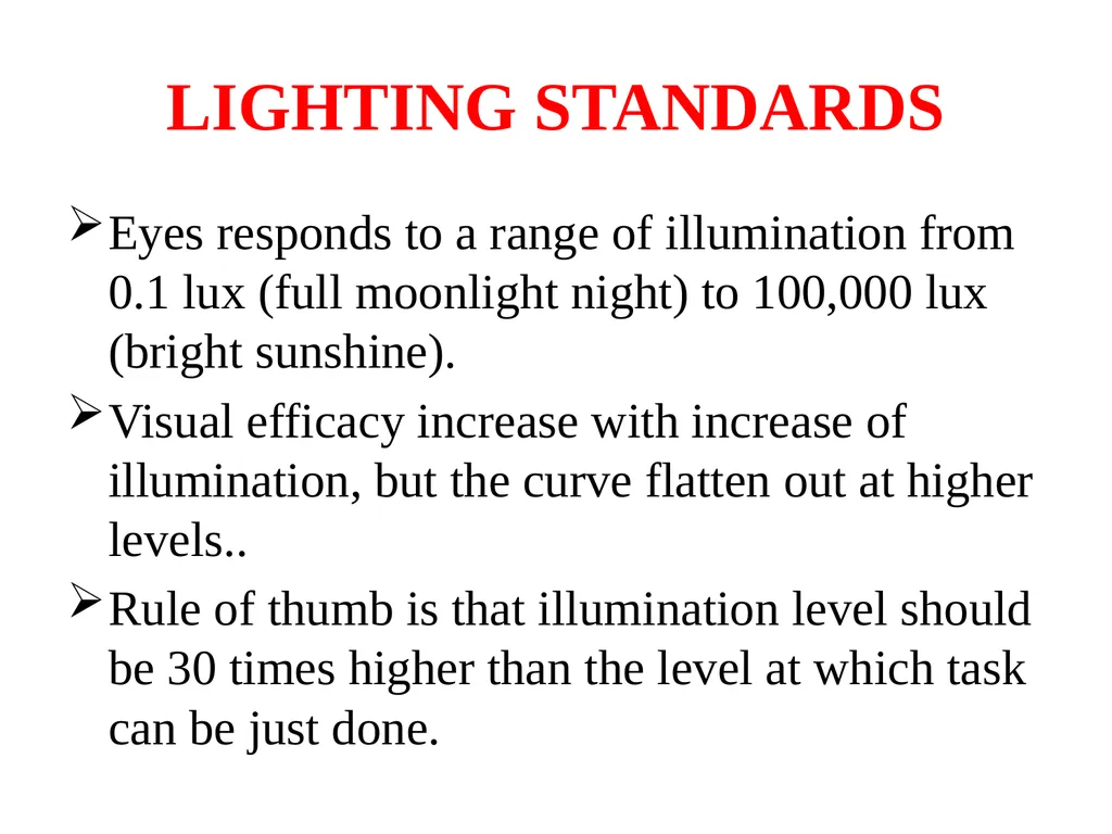 PHYSICAL ENVIRONMENT LIGHT, VENTILATION AND - slide 19 of 149