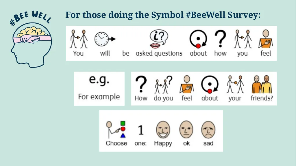 Introducing the #BeeWell Survey This is a project - slide 10 of 14