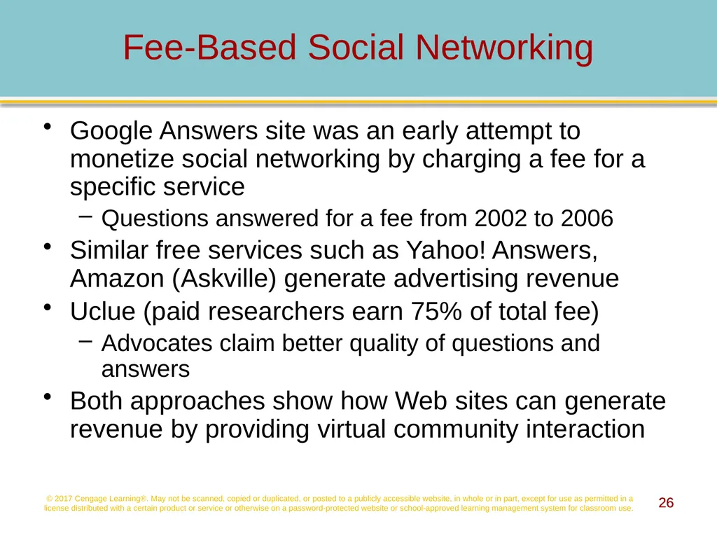 Social Networking, Mobile Commerce, and Online - slide 26 of 58