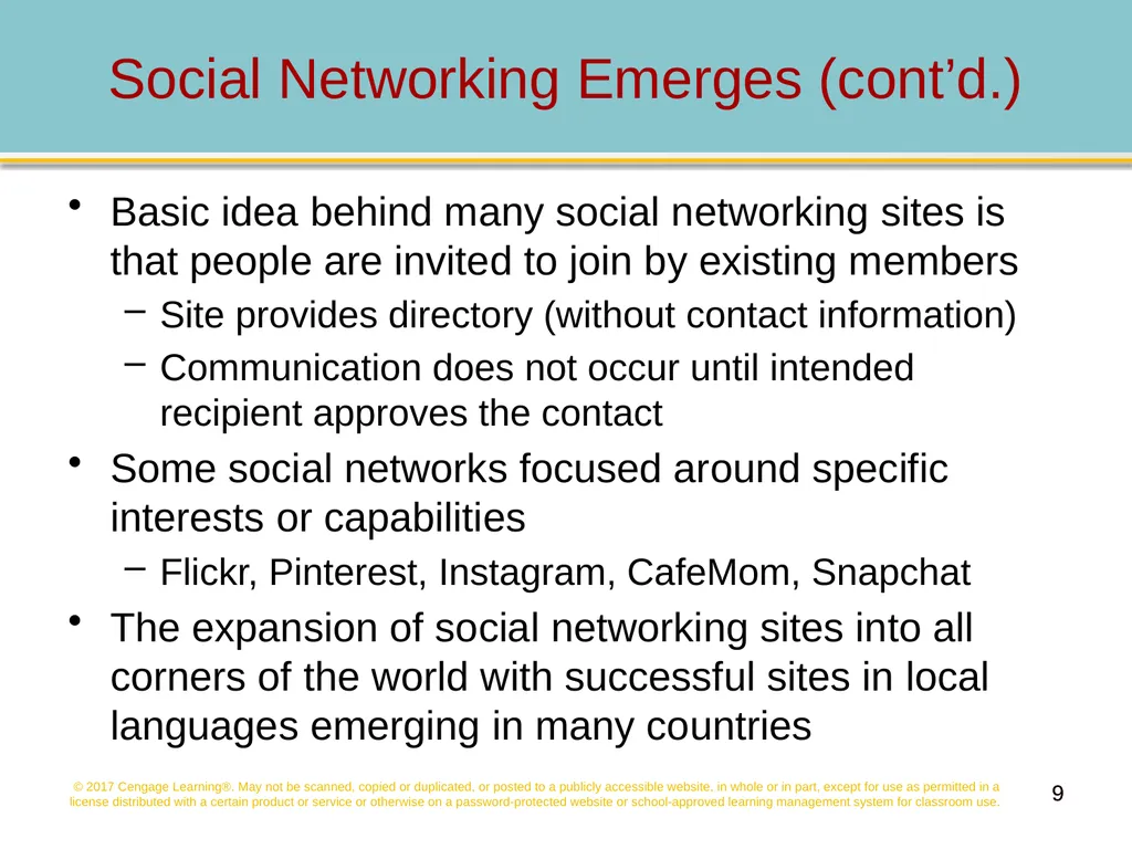Social Networking, Mobile Commerce, and Online - slide 9 of 58