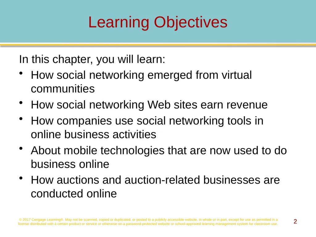 Social Networking, Mobile Commerce, and Online - slide 2 of 58