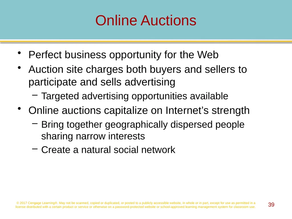 Social Networking, Mobile Commerce, and Online - slide 39 of 58