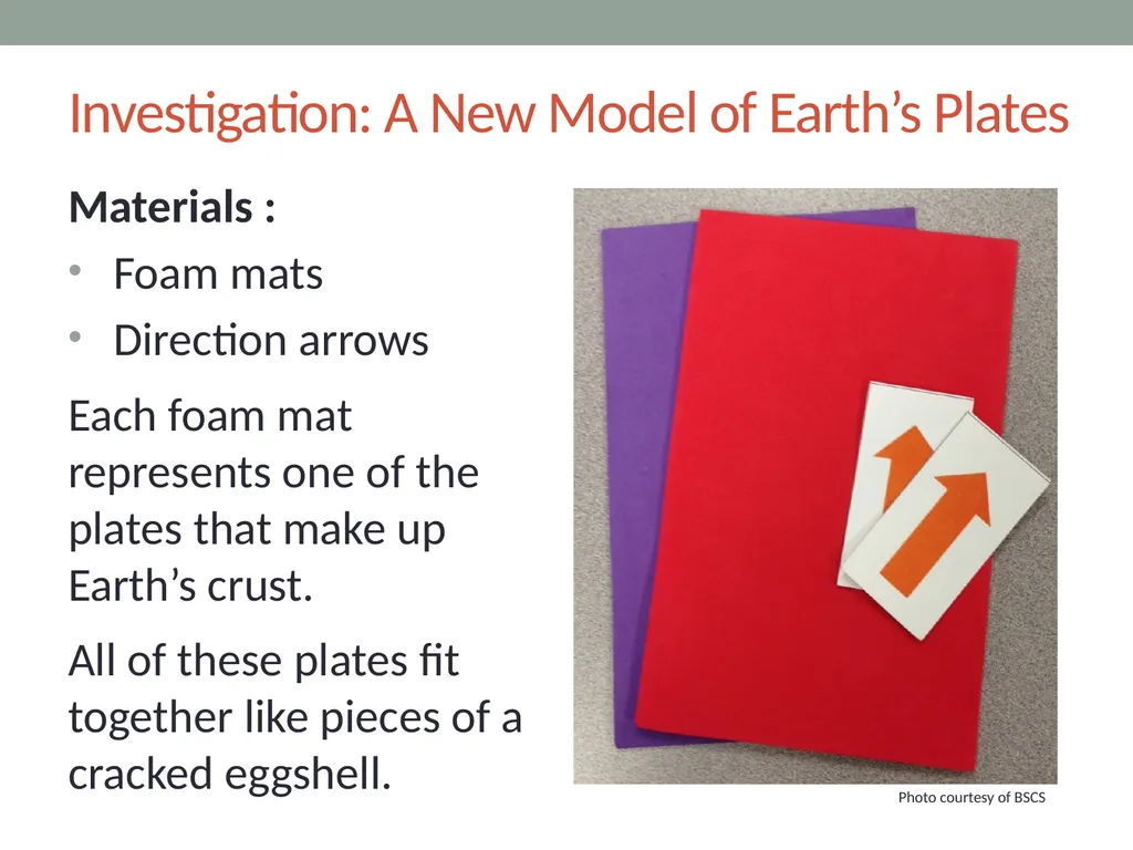 Earth’s changing surface Lesson 3A Are the Moving - slide 4 of 10