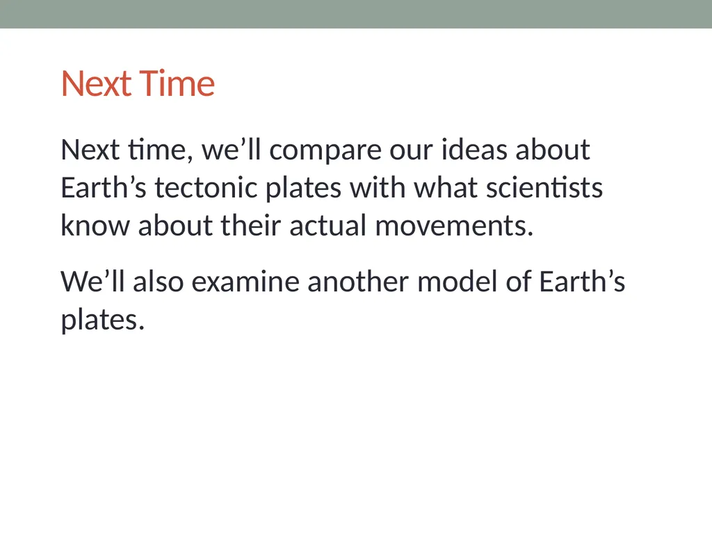 Earth’s changing surface Lesson 3A Are the Moving - slide 10 of 10