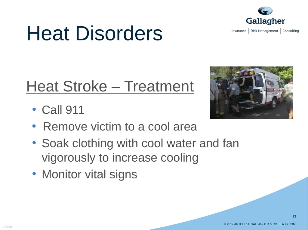 Preventing Heat Illnesses HEAT STRESS Contributing - slide 13 of 15