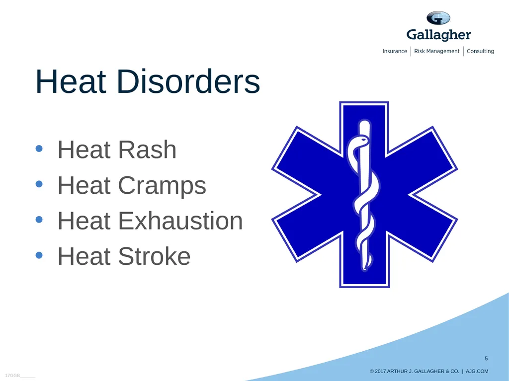 Preventing Heat Illnesses HEAT STRESS Contributing - slide 5 of 15