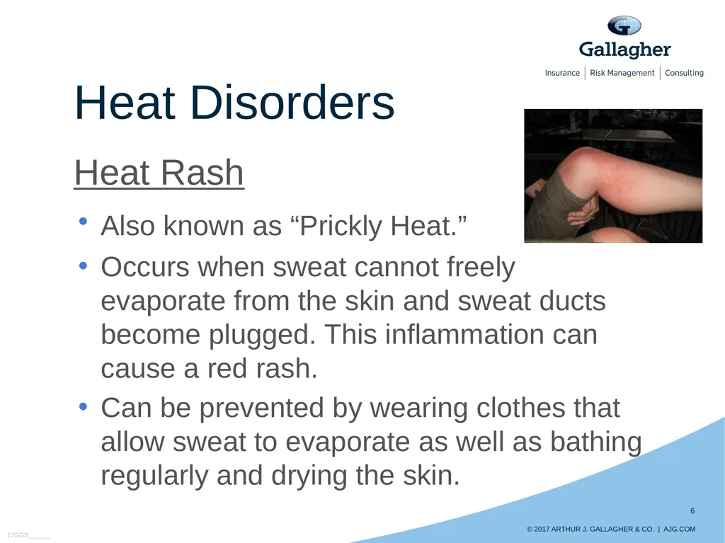 Preventing Heat Illnesses HEAT STRESS Contributing - slide 6 of 15