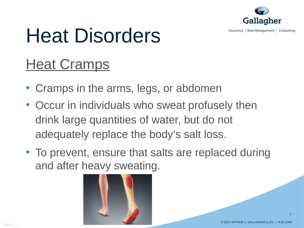 Preventing Heat Illnesses HEAT STRESS Contributing - slide 7 of 15