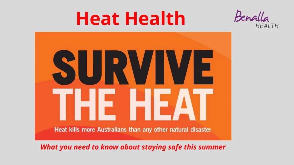 Heat Health What you need to know about staying - slide 1 of 11