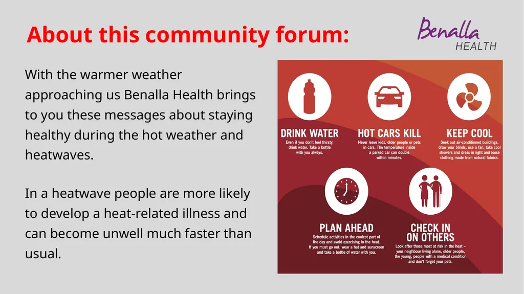 Heat Health What you need to know about staying - slide 2 of 11