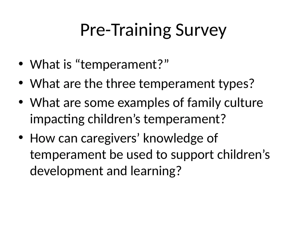 WWB #23 Training Kit Understanding Temperament in - slide 11 of 11