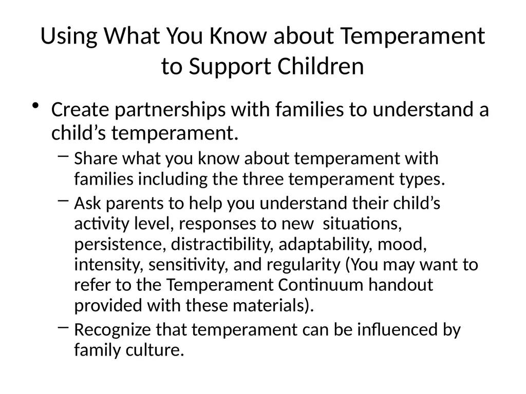 WWB #23 Training Kit Understanding Temperament in - slide 7 of 11