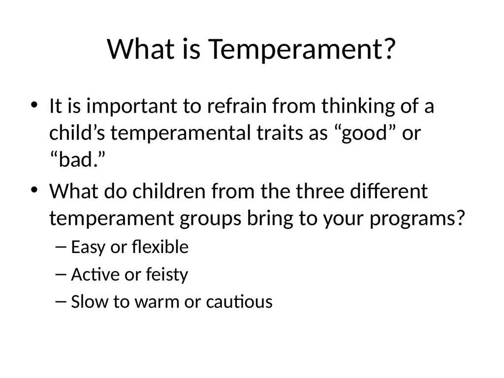 WWB #23 Training Kit Understanding Temperament in - slide 4 of 11