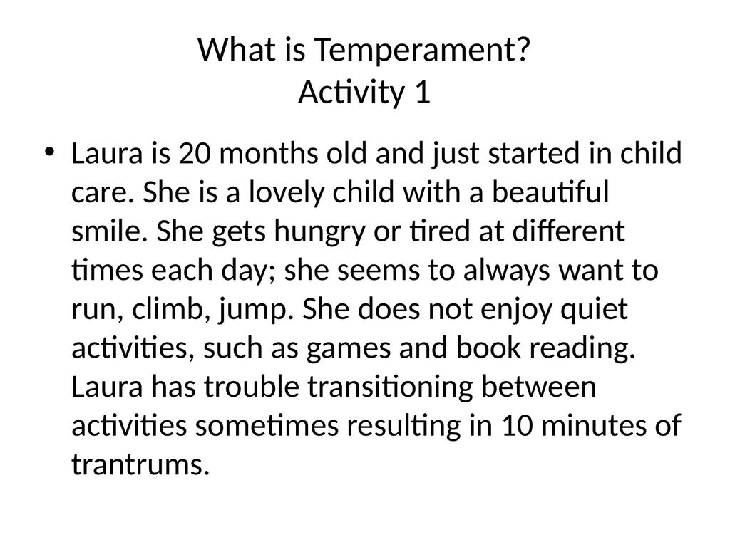 WWB #23 Training Kit Understanding Temperament in - slide 3 of 11