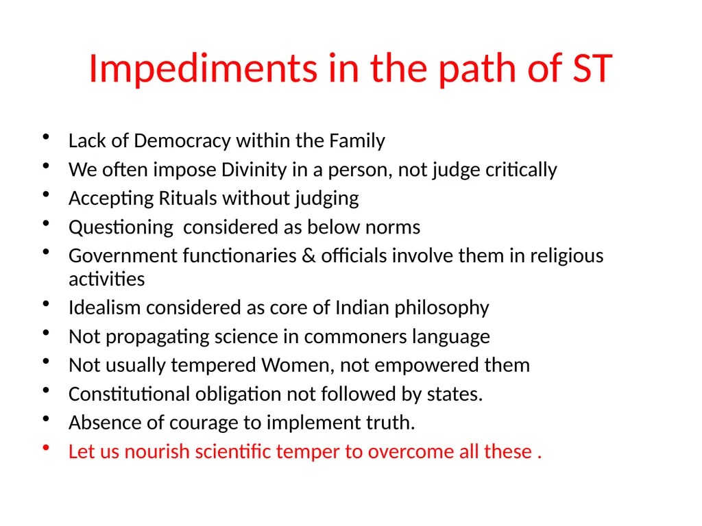 Scientific Temper and Critical Thinking Arunabha - slide 33 of 34