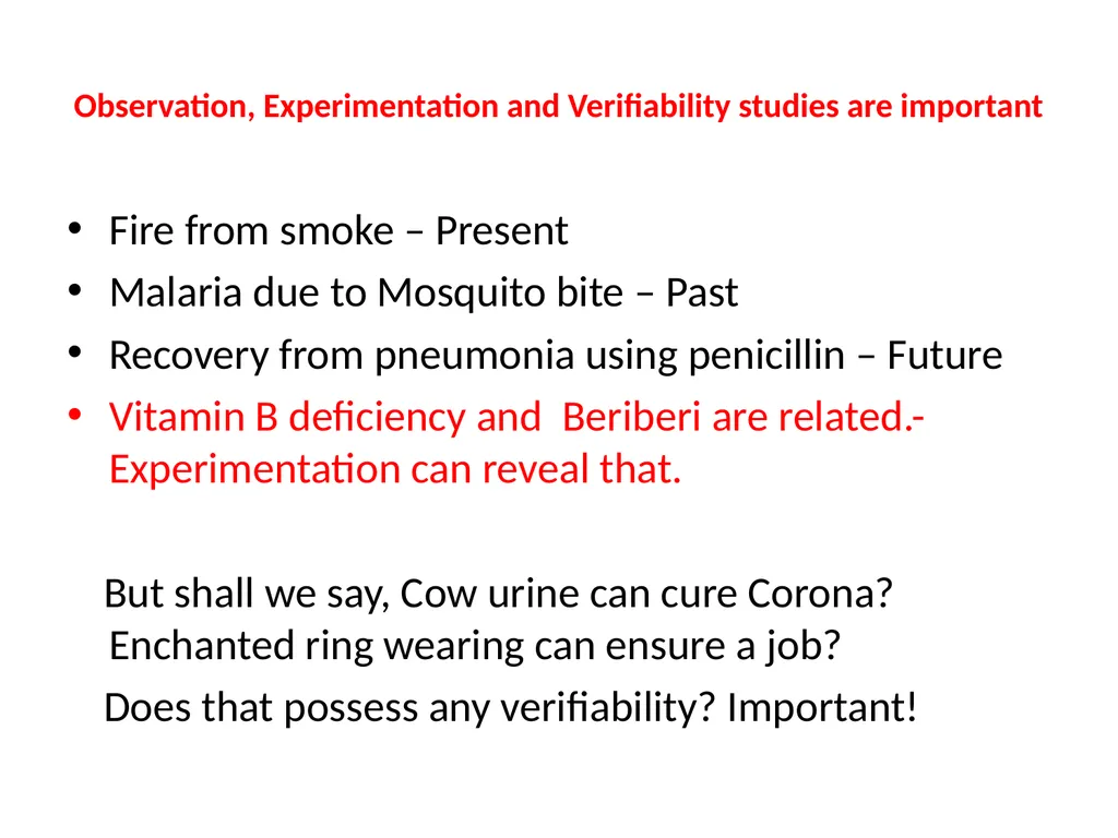 Scientific Temper and Critical Thinking Arunabha - slide 25 of 34