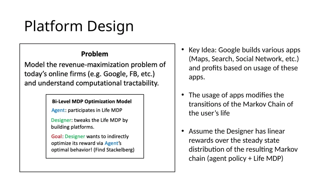 The Platform Design Problem Christos - slide 5 of 21