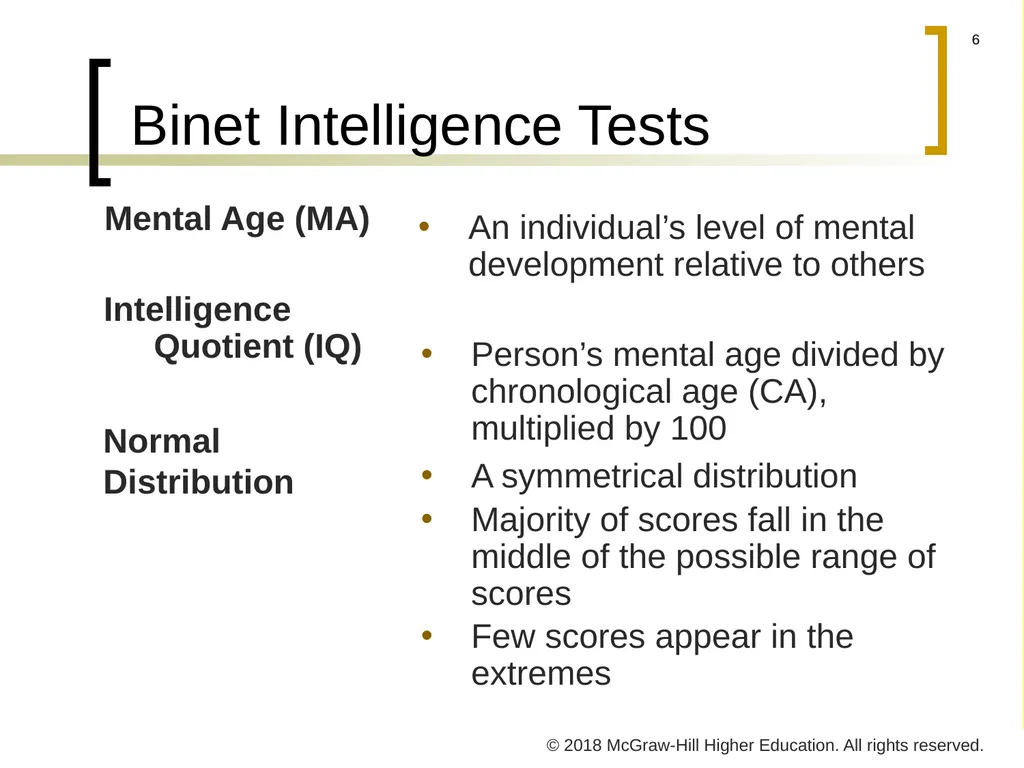 CHAPTER 4 Individual Variations © 2018 McGraw-Hill - slide 6 of 40