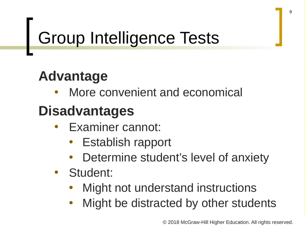 CHAPTER 4 Individual Variations © 2018 McGraw-Hill - slide 9 of 40