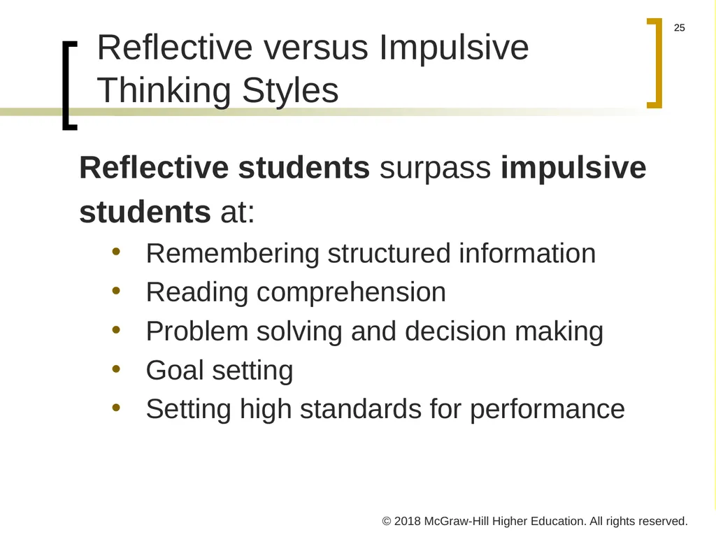 CHAPTER 4 Individual Variations © 2018 McGraw-Hill - slide 25 of 40