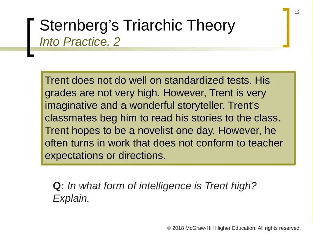 CHAPTER 4 Individual Variations © 2018 McGraw-Hill - slide 12 of 40