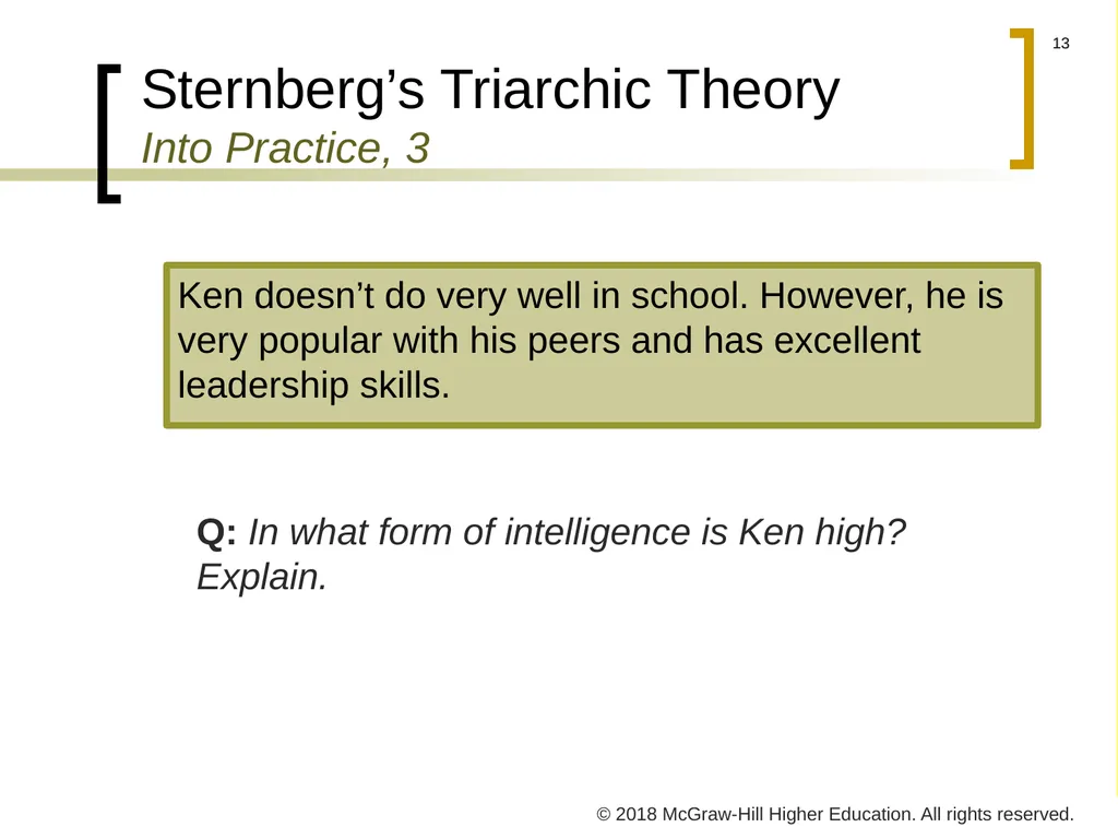 CHAPTER 4 Individual Variations © 2018 McGraw-Hill - slide 13 of 40