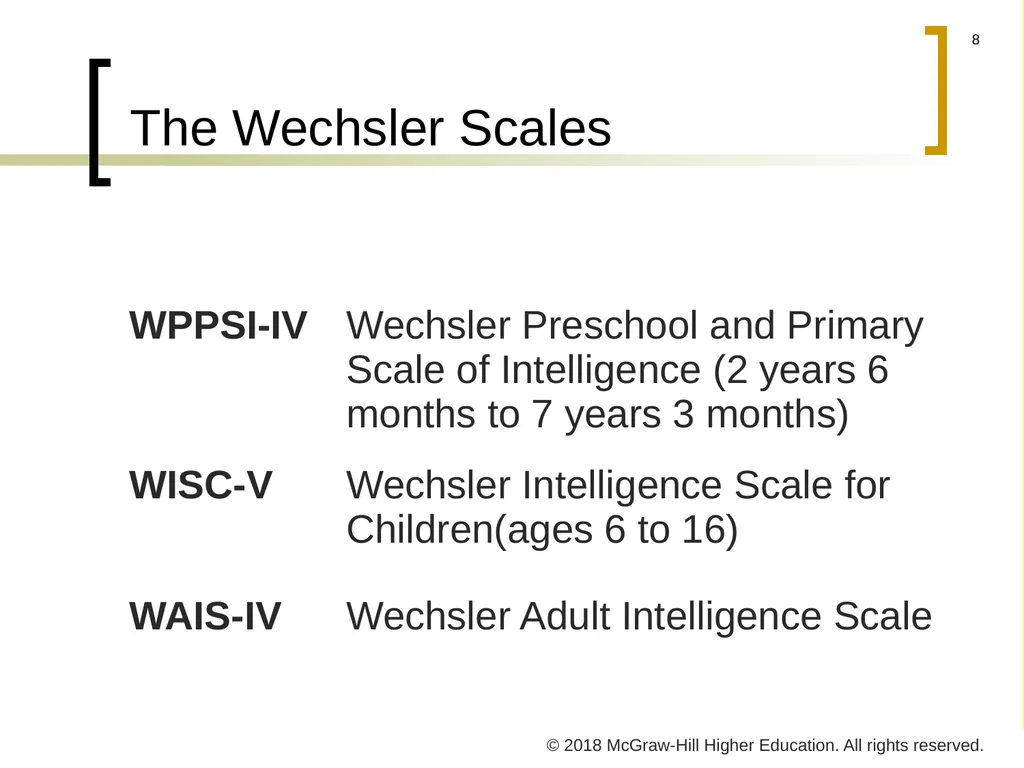 CHAPTER 4 Individual Variations © 2018 McGraw-Hill - slide 8 of 40