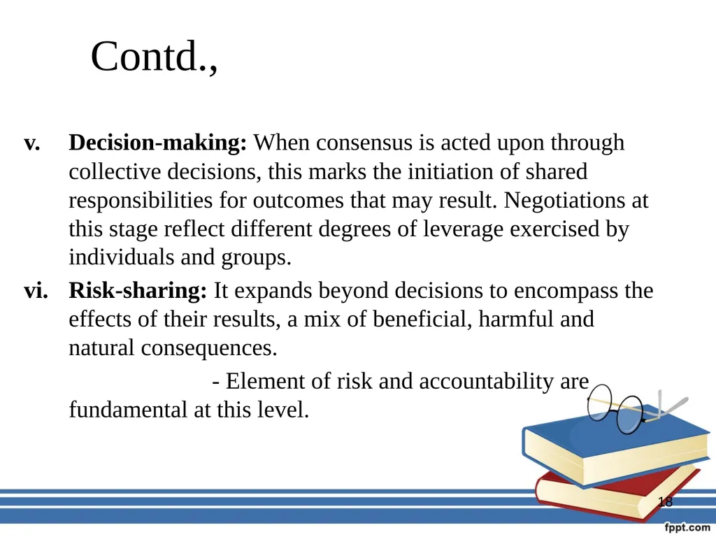 Participatory management for optimizing - slide 18 of 50