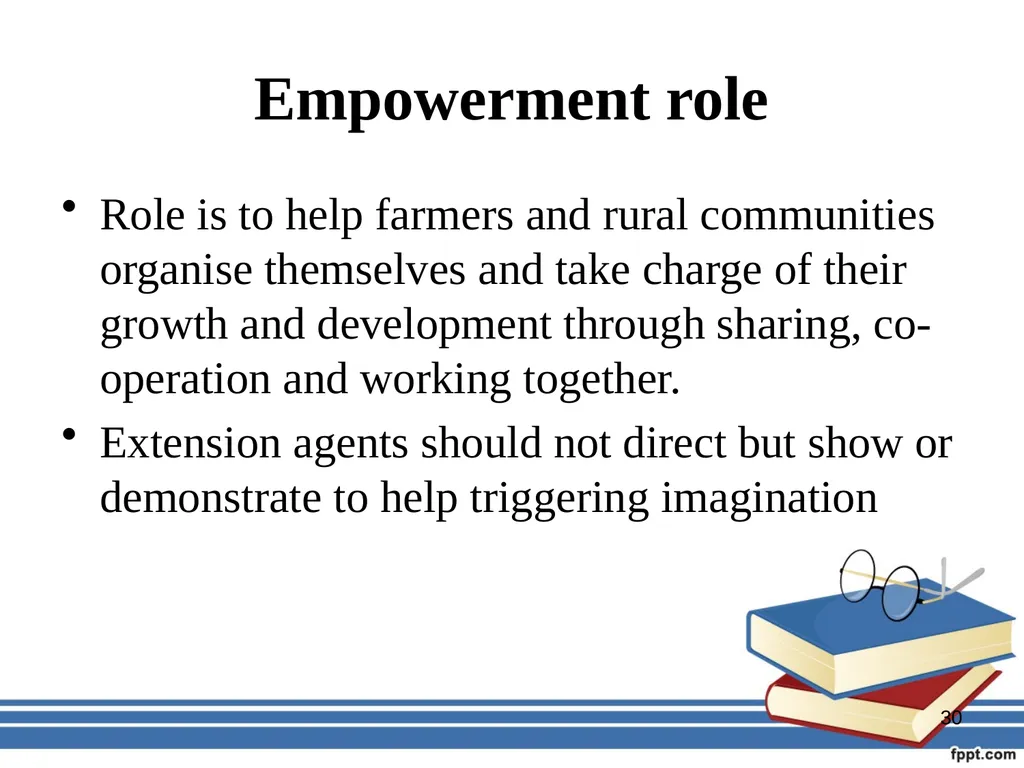 Participatory management for optimizing - slide 30 of 50