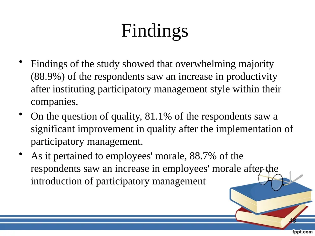 Participatory management for optimizing - slide 48 of 50
