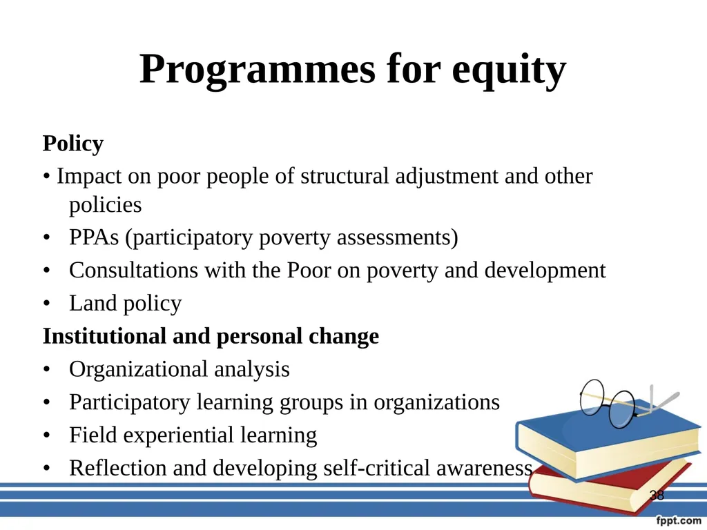 Participatory management for optimizing - slide 38 of 50