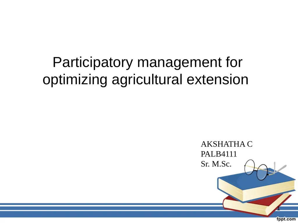Participatory management for optimizing