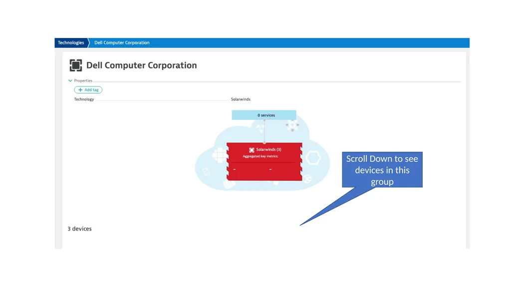 Solarwinds Integration with Dynatrace Use Case: - slide 5 of 10