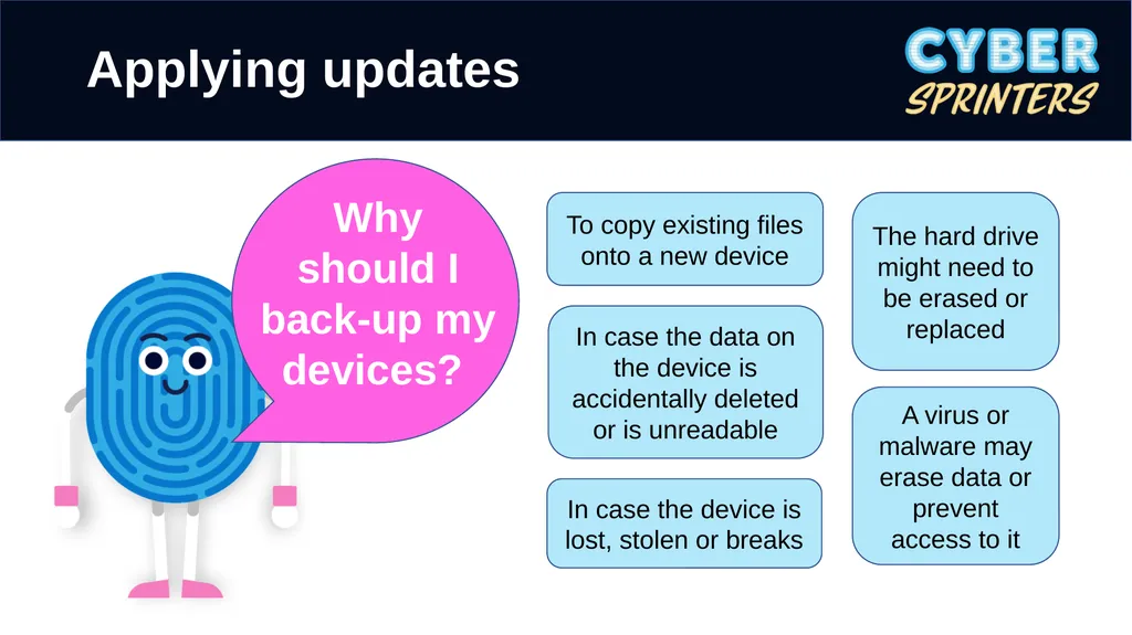 Lesson 2: Protecting your devices Ground rules We - slide 18 of 20