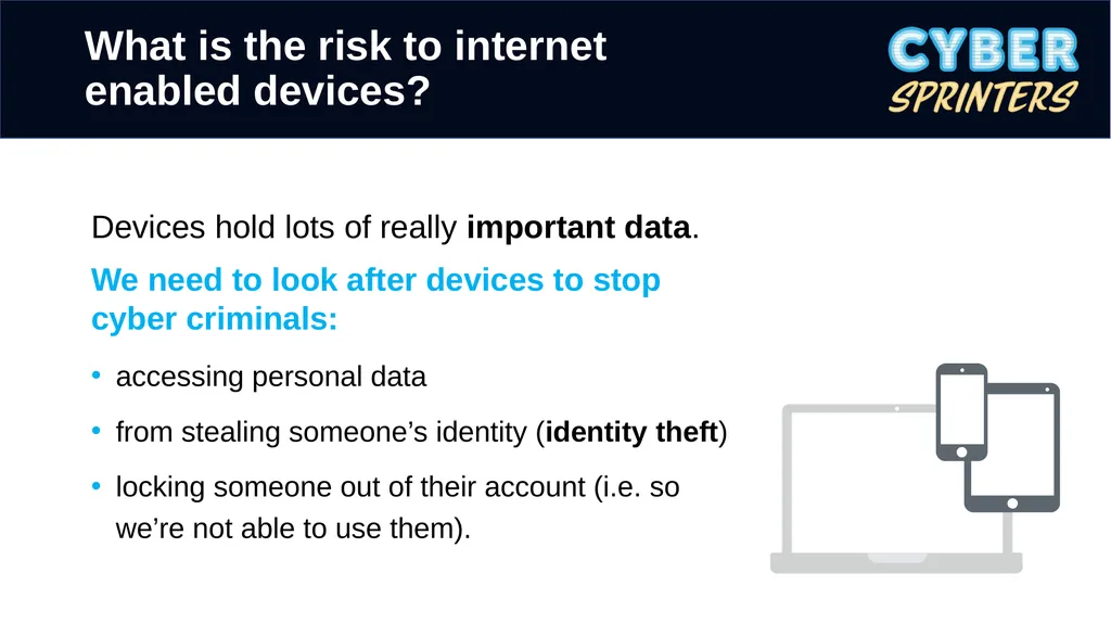 Lesson 2: Protecting your devices Ground rules We - slide 12 of 20