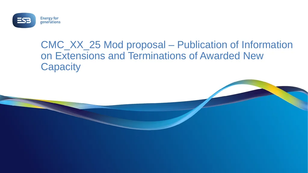 CMC_XX_25 Mod proposal – Publication of - slide 1 of 7